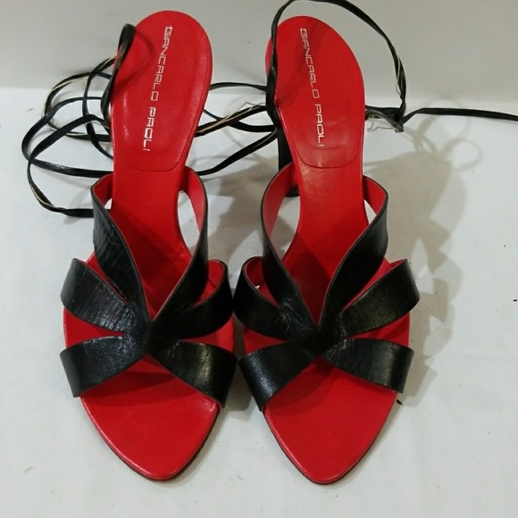 GIACARLO PAOLI STRAP HEELS - Picture 6 of 7